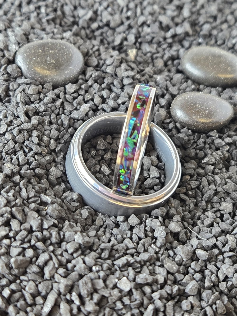 Cosmic Geode Ring