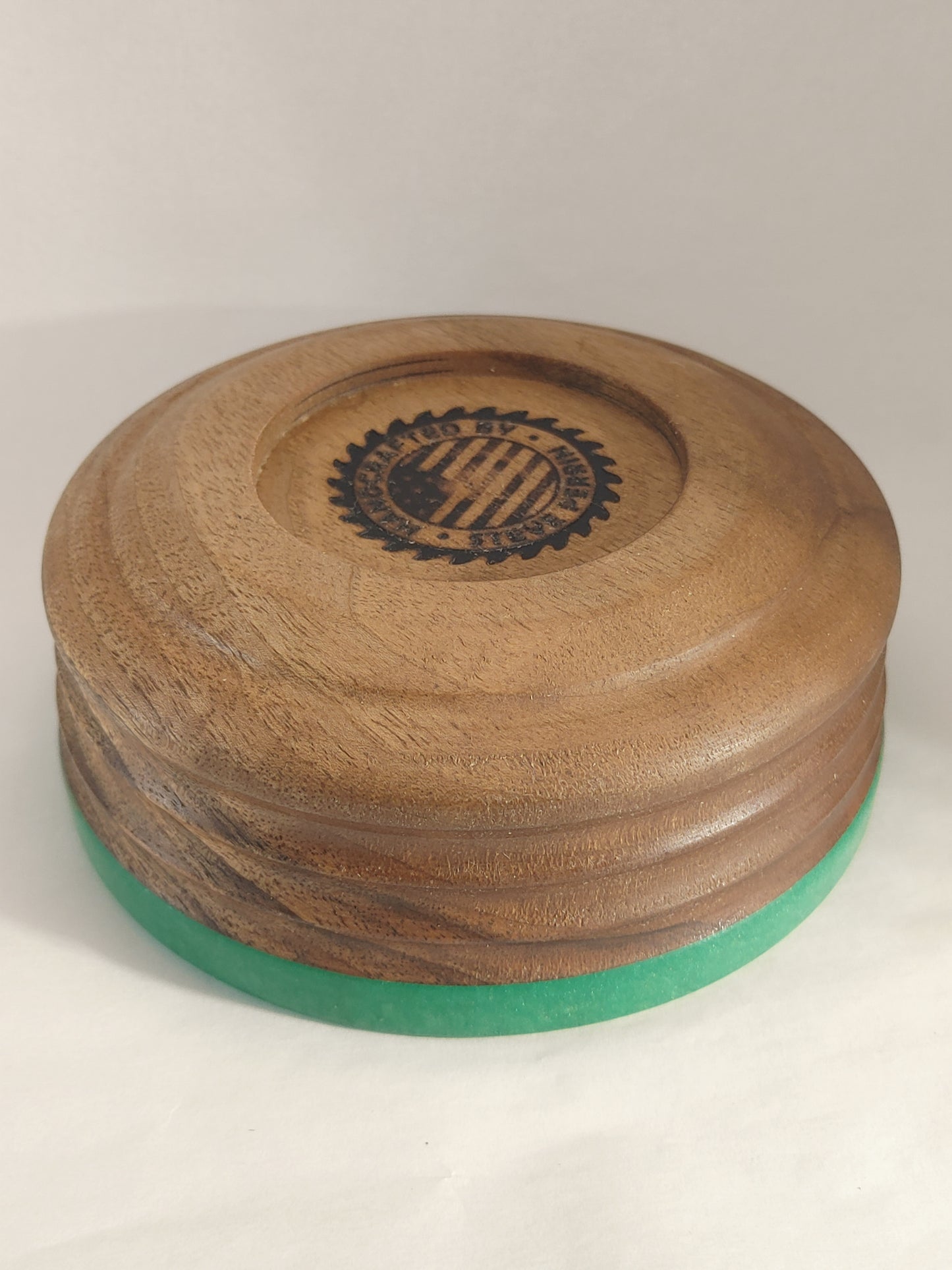 Verdant Walnut Luminary Candleholder