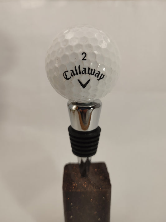 Golf Ball Wine Stopper