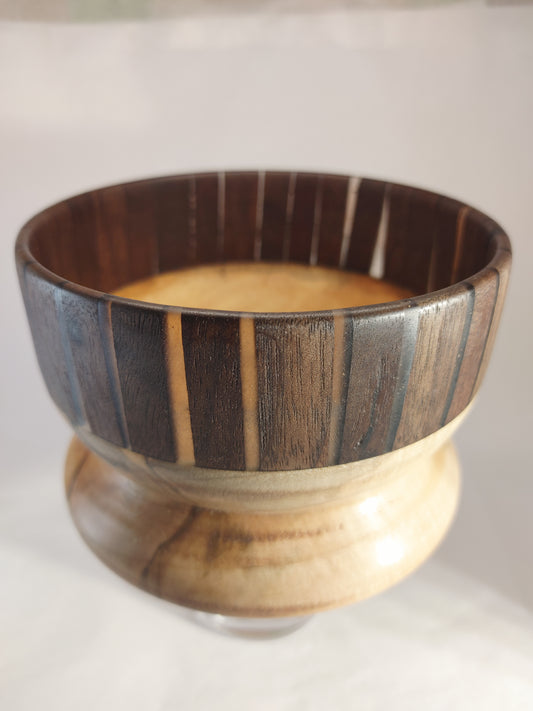 Contrast Pedestal Bowl