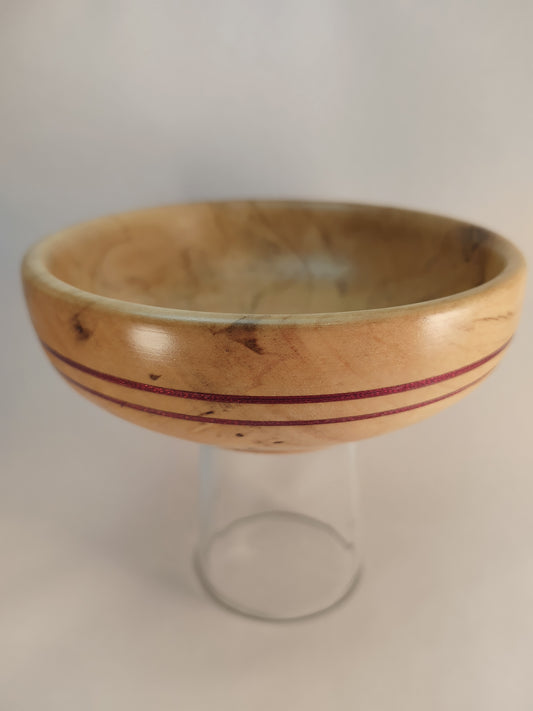 Crimson Lined Maple Bowl